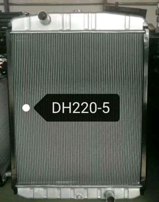 Tản nhiệt máy xúc Doosan DH220-5 | Lắp ráp tản nhiệt hoàn chỉnh 1060mm | Lõi nhôm nhiều hàng