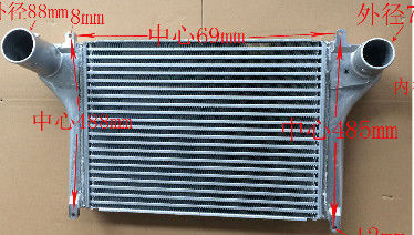 Hino J08 Dàn lạnh Intercooler Sơn chịu nhiệt Áp suất tiêu chuẩn