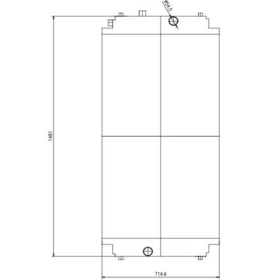 Máy phát nước động cơ diesel nhôm C18 CATER 250-4452 2504452