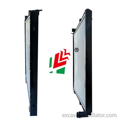 tản nhiệt xe tải hạng nặng Hệ thống làm mát Động cơ Xe tải Thùng nhựa lõi nhôm Oe 2433149 2439720 2439722 Dành cho SCANIA Trúc