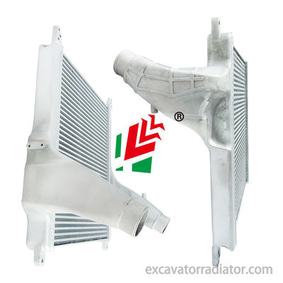 Isuzu intercooler OEM114310555 xe tải nhôm hiệu suất cao bộ phận intercooler tiêu hao nhiệt