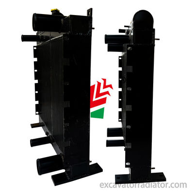Sany máy bơm xe tải nhôm hợp kim kỹ thuật máy móc nhiệt phân tán Intercooler Assembly
