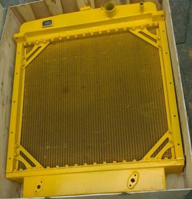 Bộ tản nhiệt lõi đồng Shantui 160, Bộ tản nhiệt 5 hàng 110kg màu vàng
