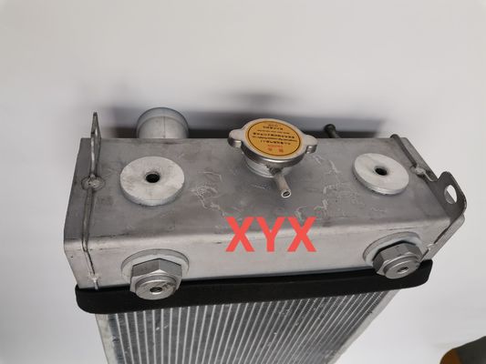 Bộ tản nhiệt máy xúc Komatsu PC200-8 | Lắp ráp hệ thống làm mát lõi nhôm | Bộ tản nhiệt ống 4 hàng
