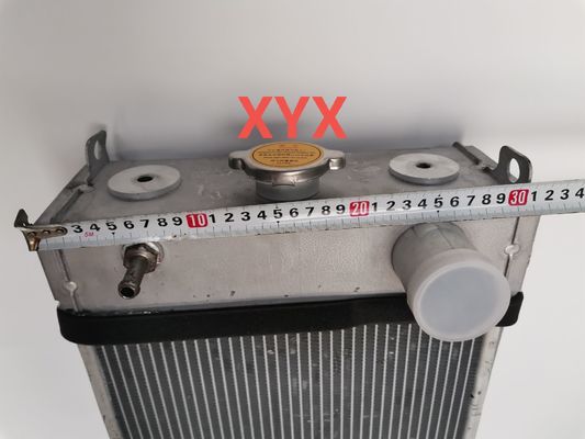 Bộ tản nhiệt máy xúc Komatsu PC200-8 | Lắp ráp hệ thống làm mát lõi nhôm | Bộ tản nhiệt ống 4 hàng