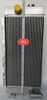Cụm két nước tản nhiệt của máy đào Yuchai 85 được làm bằng nhôm