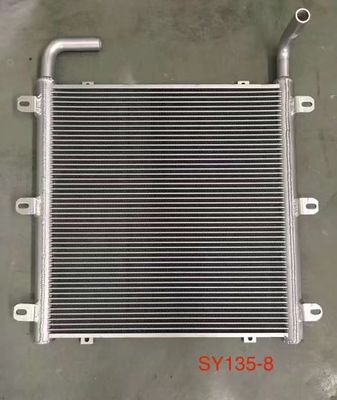 Bộ tản nhiệt nhôm máy đào Sany SY135-8 với bộ làm mát truyền động