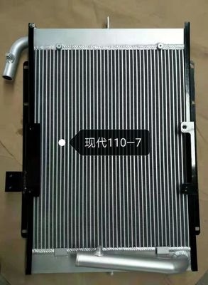 R110-7 Máy đào Dầu thủy lực Lắp ráp bộ tản nhiệt Hyundai