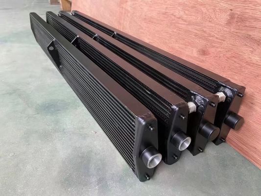 Bộ tản nhiệt máy ủi Carter D6H Lắp ráp tấm nhôm Loại vây