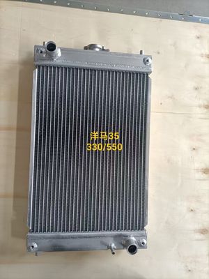 Bộ tản nhiệt máy xúc Yanmar | Lắp ráp hệ thống làm mát bằng nhôm | Thay thế hoàn toàn thông số kỹ thuật tùy chỉnh